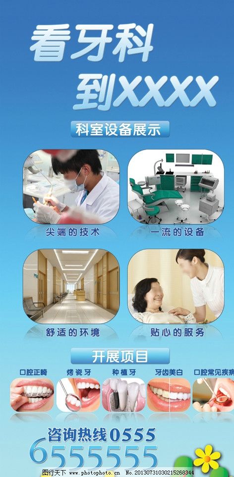 市场调查助力牙科展板设计与广告策划